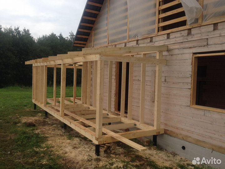 Строительсвто веранд