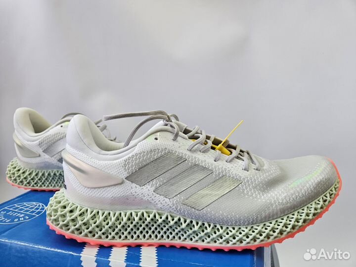 Кроссовки Adidas 4D RUN 1.0 white signature pink