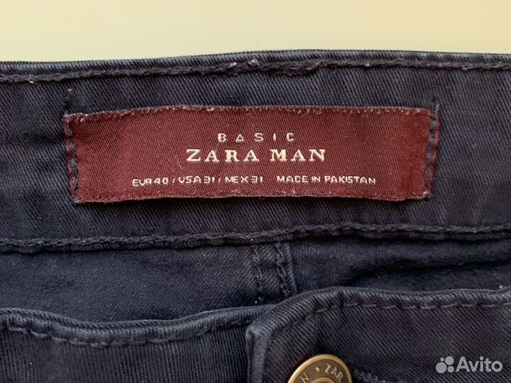 Брюки zara мужские