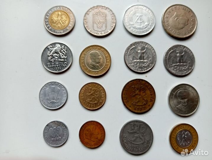 Монеты зарубежных стран