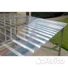 Кровельный монолитный поликарбонат