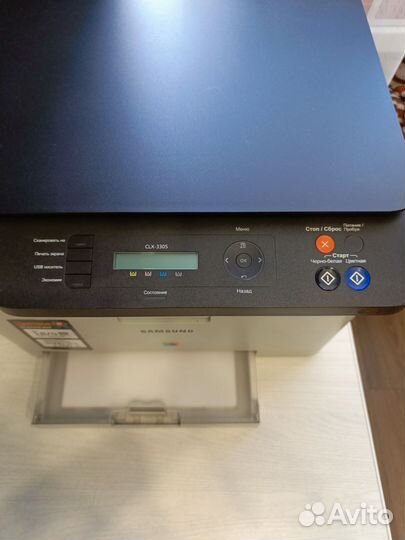 Принтер лазерный мфу samsung clx-3305