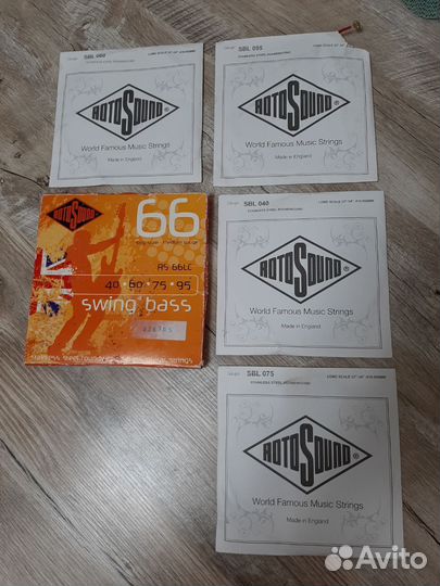 Струны swing bass made in England