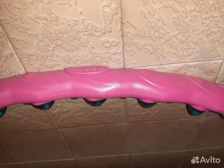 Обруч с массажными элементами Super Wide magneti