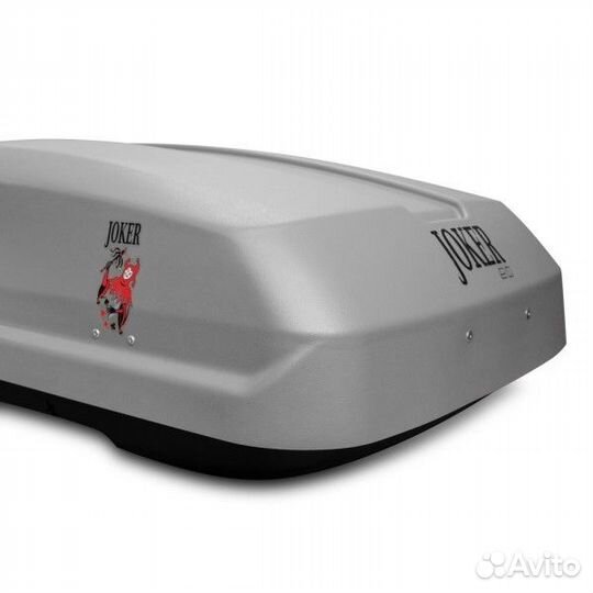 Автомобильный бокс евродеталь джокер 530 (серый, т