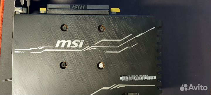 Видеокарта MSI GeForce GTX 1660 super ventus XS OC