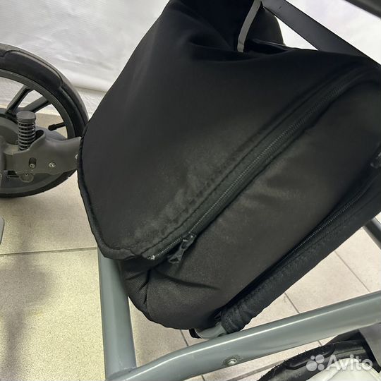 Коляска 3 в 1 indigo светло -серая