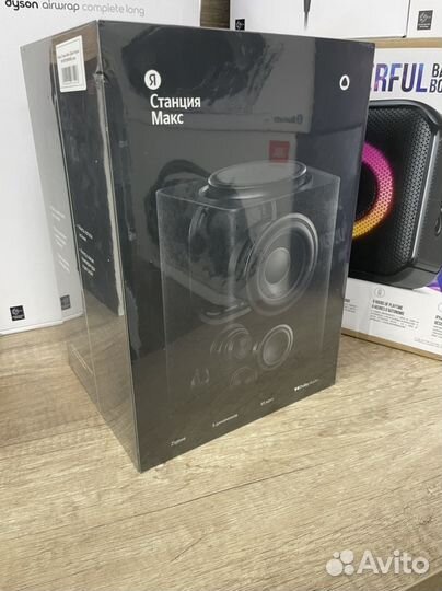 Умная колонка Яндекс Станция Макс с Zigbee, черная