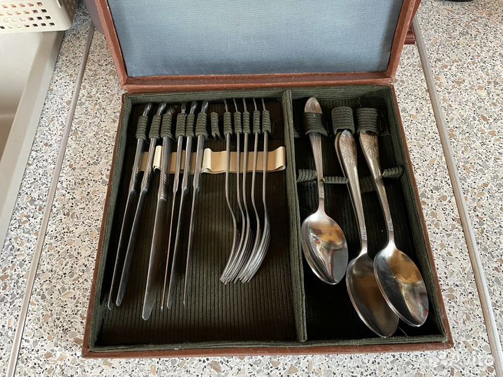 Столовый набор ложки и вилки СССР