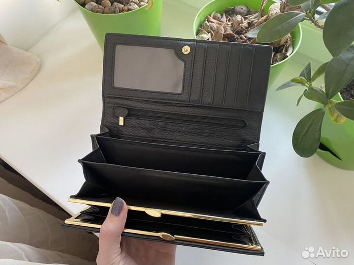 Кошелек fabretti натуральная кожа