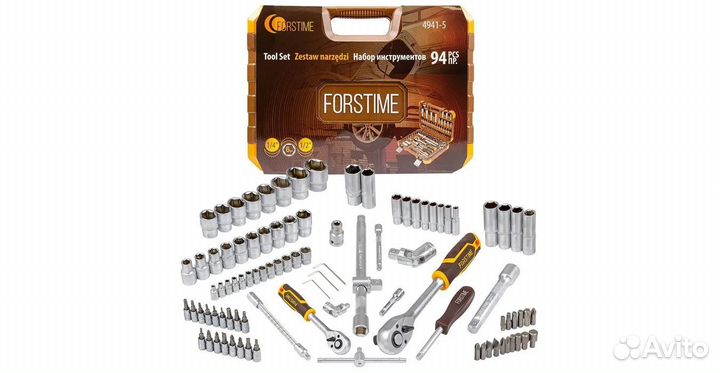 Набор инструментов 94 предмета forstime