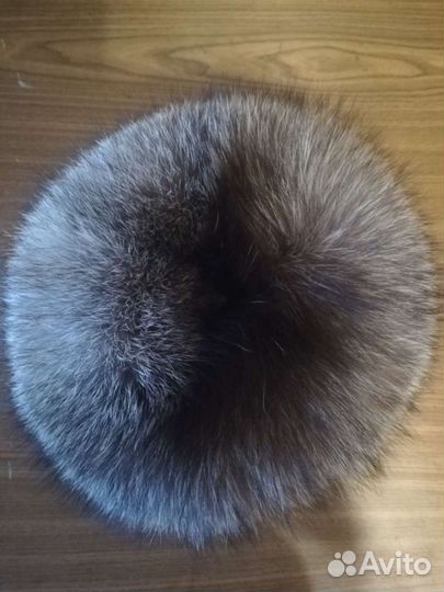 Шапка песец женская