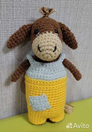 Ручная работа. Игрушки. Ослик
