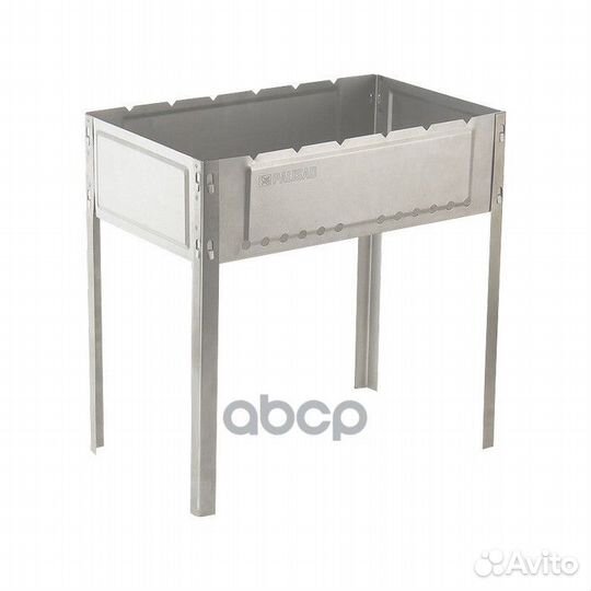 Мангал с ребрами жесткости 500x300x500 мм / Cam