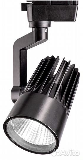 Светильник трековый LED PTR 0125-2 25w 4000K (чер