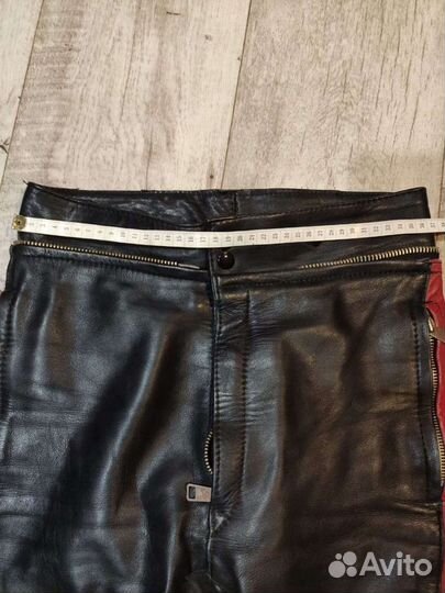 Мотоштаны кожаные