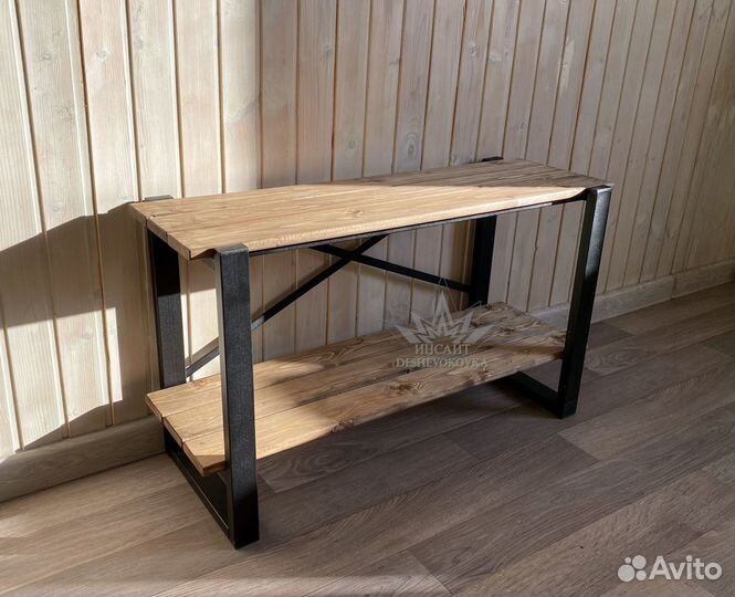 Подставка тумба в стиле Лофт