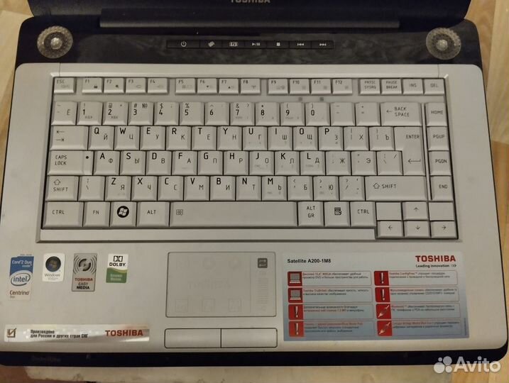 Ноутбук Toshiba Satellite A200-1M8