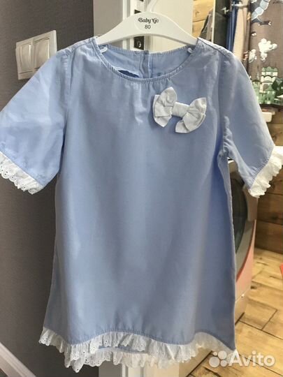 Летнее платье для девочки 116