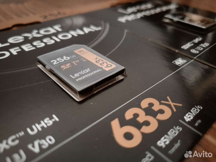 128Gb Lexar Pro 667x sdxc UHS-I U3 V30 100/90 MB/s