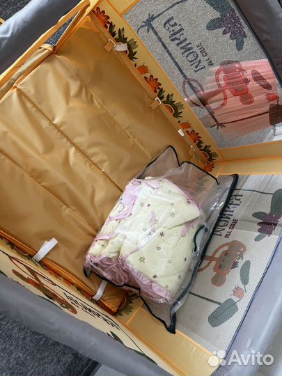 Манеж детский складной