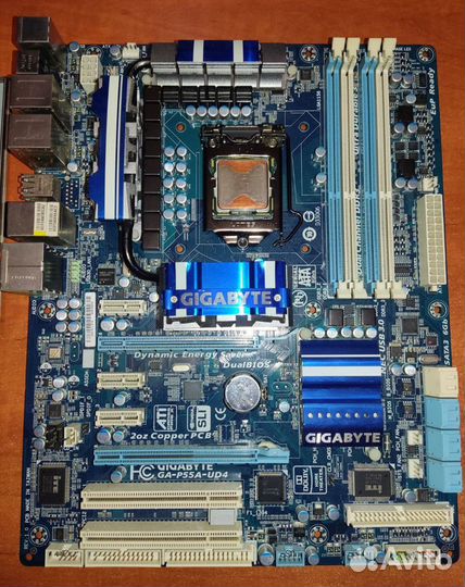 Gigabyte GA-P55A-UD4 + Xeon 4/8