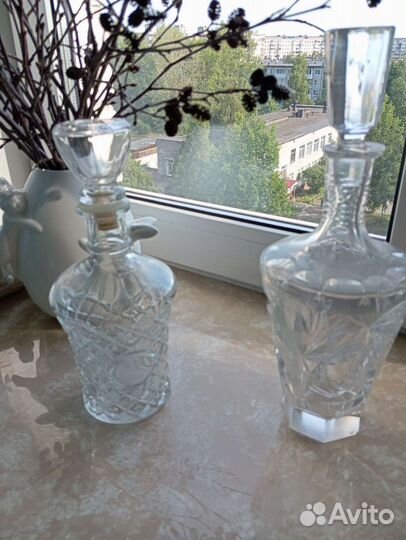 Графин хрустальный СССР