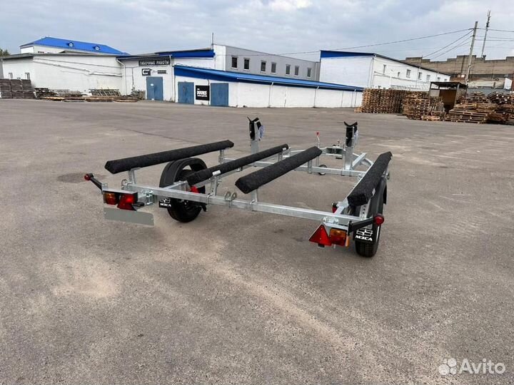 Прицеп для 2-х гидроциклов мзса 81772В.101