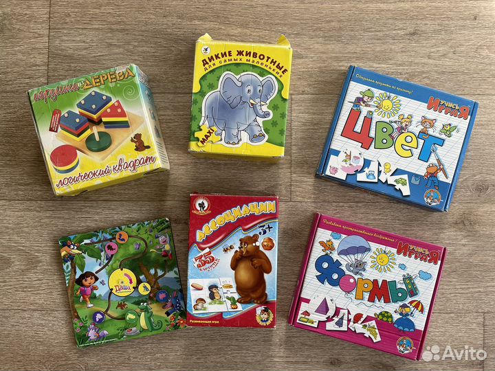 Развивающие игрушки от 150