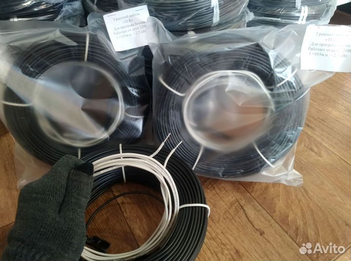 Греющий кабель для бетона