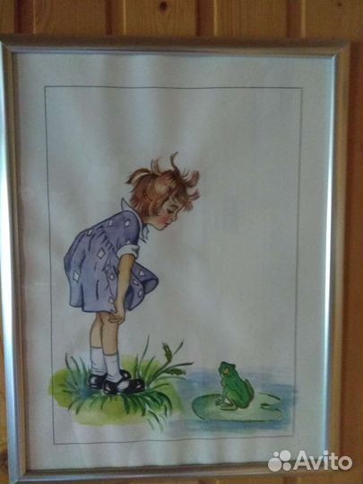 Картина акварель