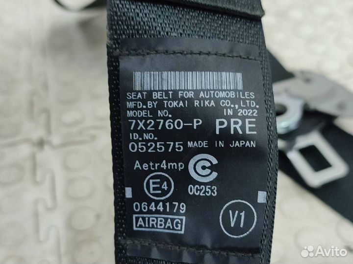 Ремень безопасности передний левый Lexus Rx 4 AL20