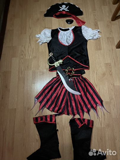 Костюм пиратки для девочки