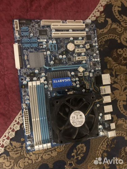 Материнская плата am3 с процессором AMD phenom 4