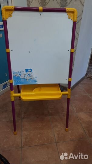 Мольберт детский двухсторонний
