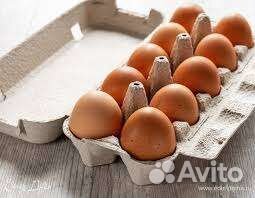 Домашние куриные яйца