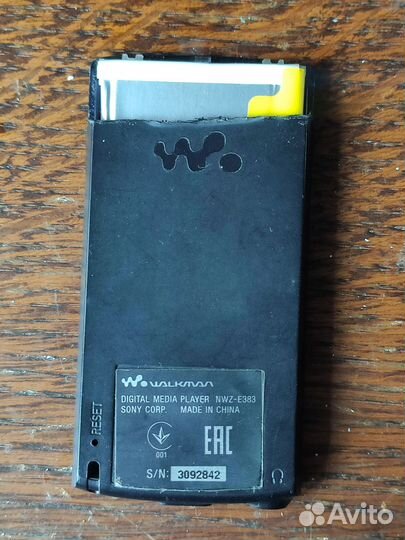 Mp3 плеер sony walkman nwz-e383