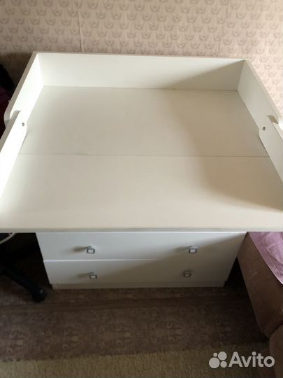 Пеленальный столик с комодом