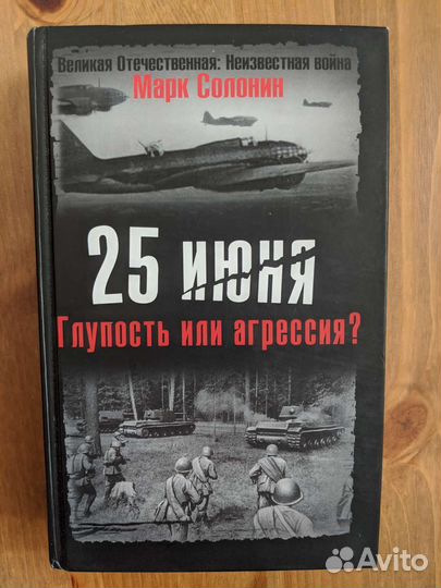 Солонин М.C. 25 июня. Глупость или агрессия