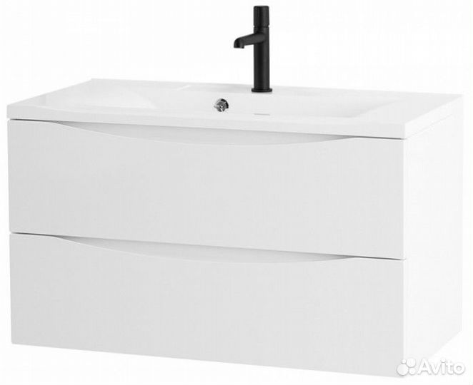 Мебель для ванной BelBagno Marino 80-BB800/450-LV-MR-PR Bianco Opaco