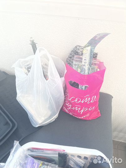 Пакет с разными радио тв и пк вещами