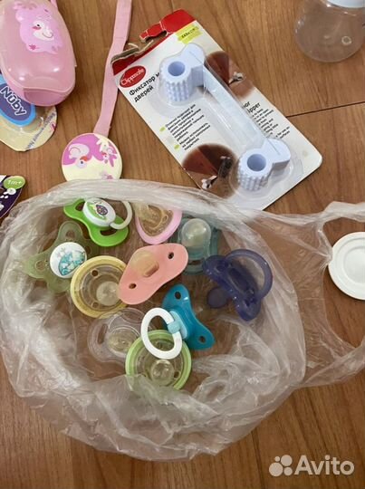 Бутылочки avent поильники соски