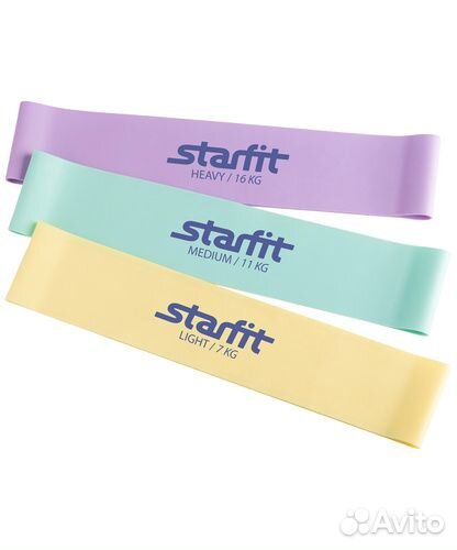 Комплект мини-эспандеров ES-203, пастельный