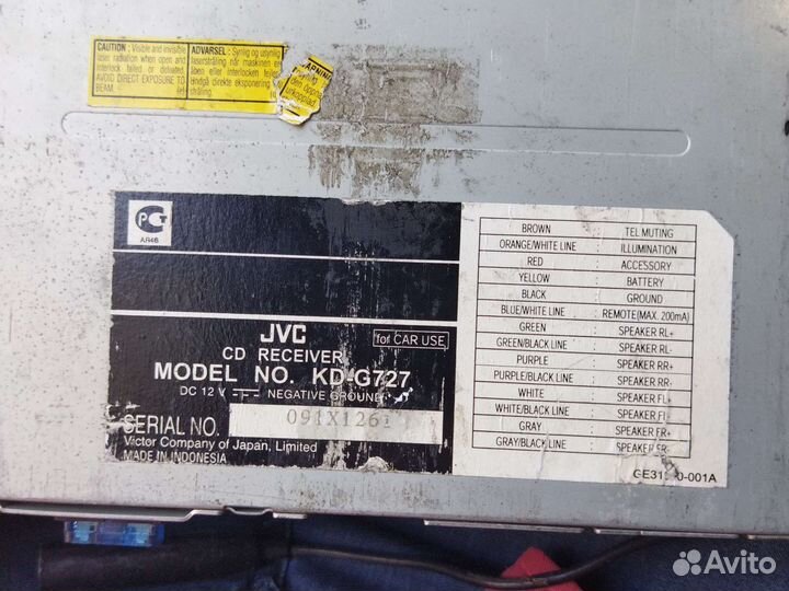 Продам магнитофон JVC