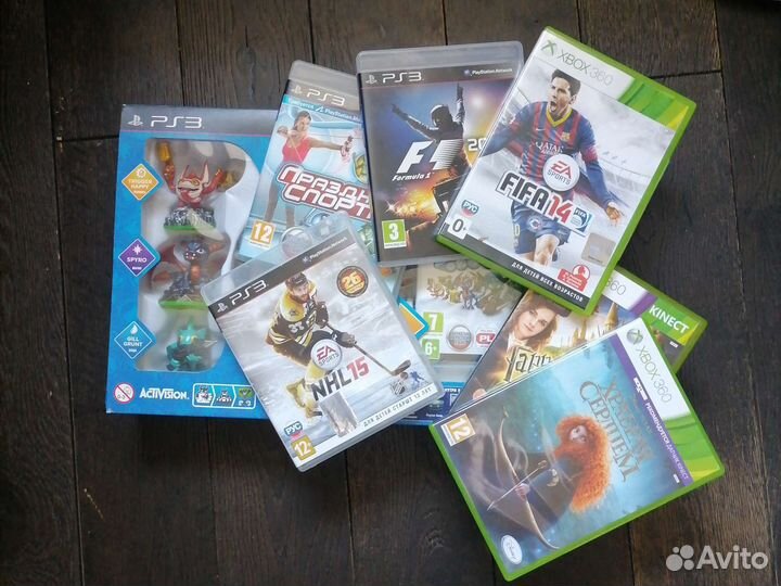 Игры для приставок PS3 и xbox360