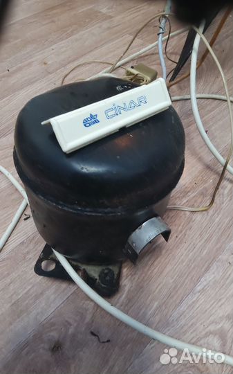 Мотор от холодильника с радиатором