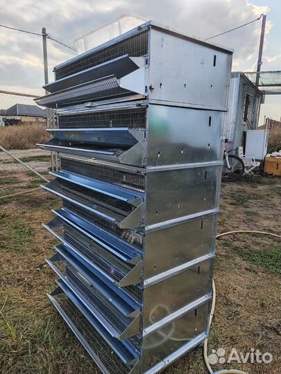 Клетка для перепелов (6 этажей)