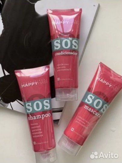 Безсульфатный шампунь SOS маска