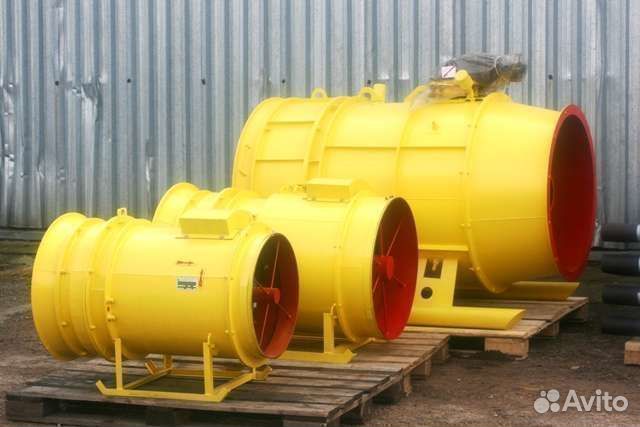 Вентилятор шахтный