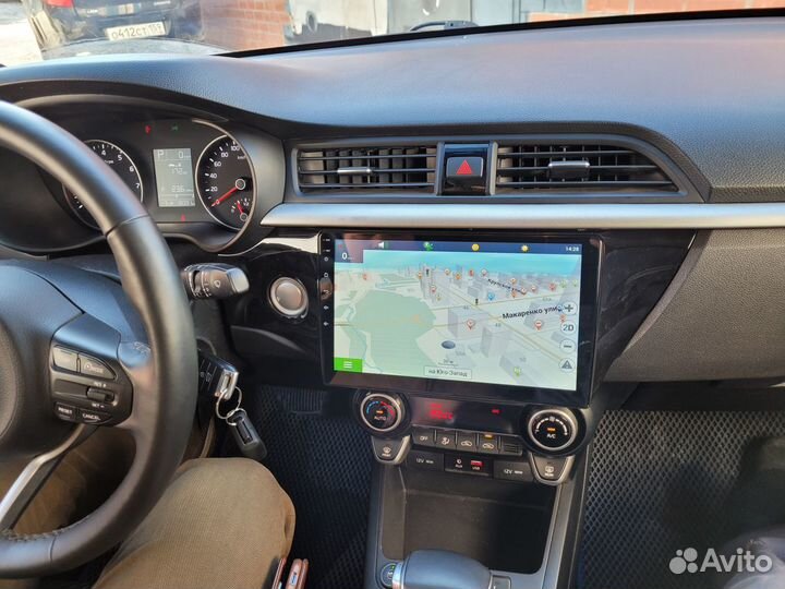 Android магнитола 10 Kia Rio 2017-2020, есть Teyes